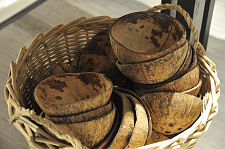 Coconut Shells in Reception