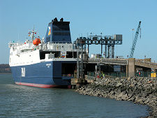P&O Ferry at Cairnryan